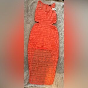 Material Girl summer cut-out dress XL
